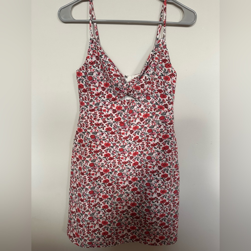 Floral mini dress